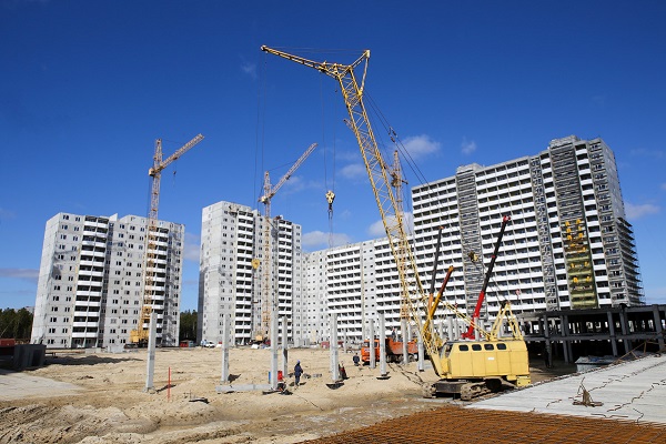 В Украине объемы строительства выросли почти на 3%