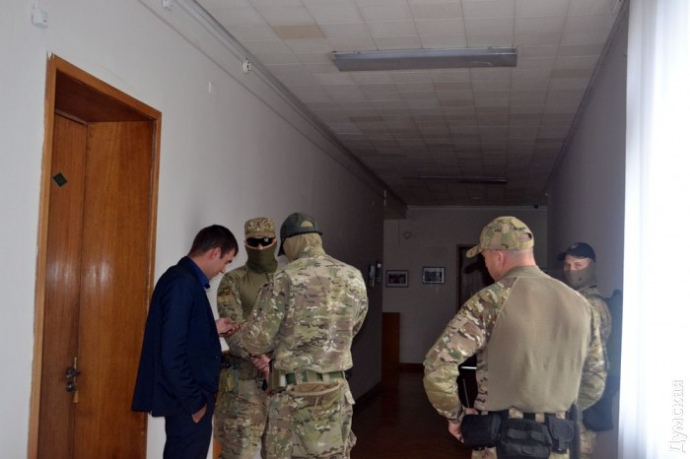 В Одессе сотрудники ГПУ и СБУ нагрянули с обысками в офис соратника Саакашвили