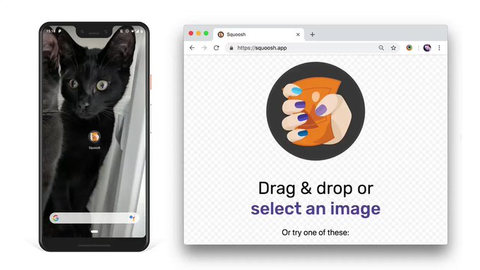 Google запустил бесплатный сервис, который ужимает картинки для веба