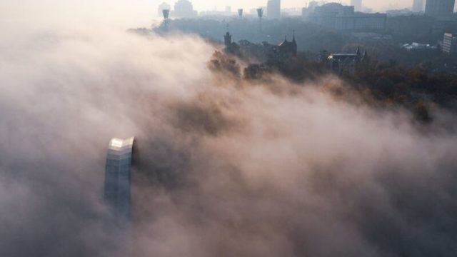 Киев попал в десятку городов мира с самым грязным воздухом