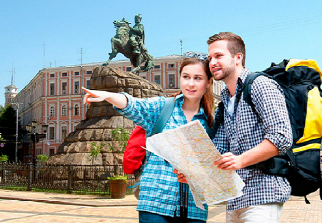 Количество туристов, въезжающих в Украину выросло на 12% (инфографика)