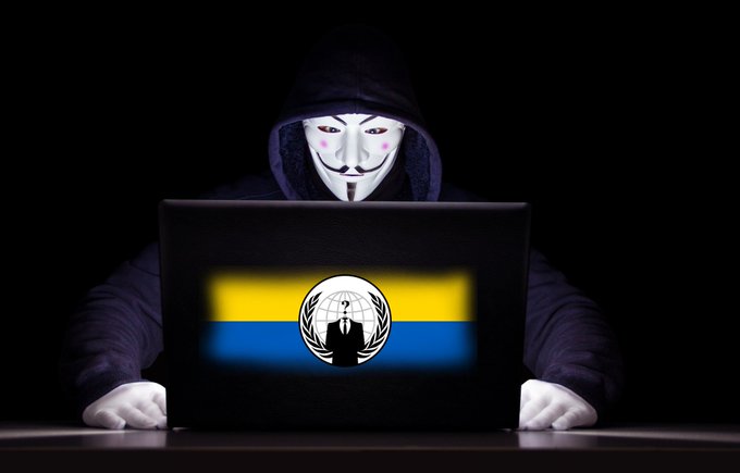 Хакери Anonymous від початку війни зламали 2,5 тисячі сайтів у рф та білорусі