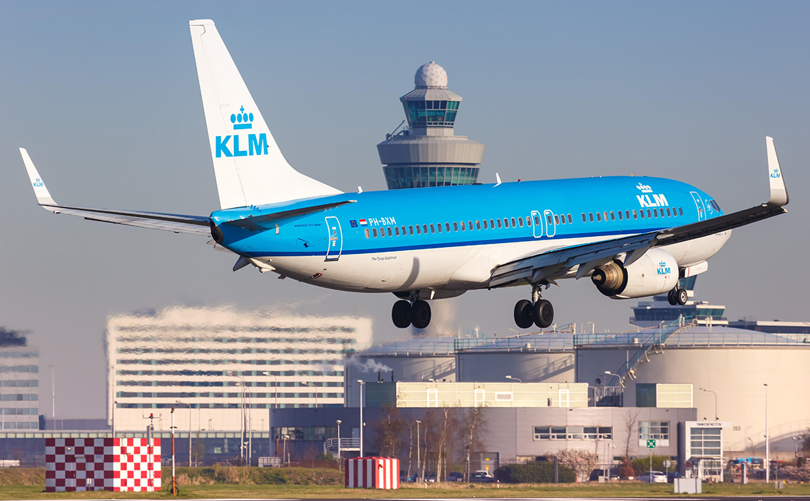 KLM зупиняє польоти в Україну