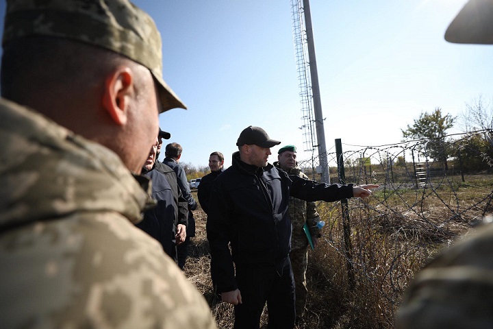 В Украине начнется «большое строительство границ» с Россией и Беларусью — МВД