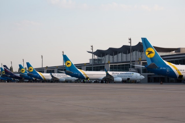 Аэропорт «Борисполь» увеличил свой пассажиропоток
